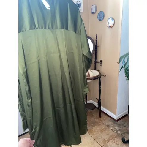 Jon & anna Women's Green Shirt Dress Size L
