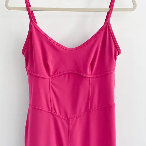 JoyLab Hot Pink Flare Athletic Jumpsuit