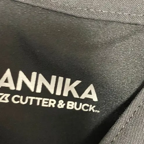 Cutter and Buck Annika Black Grey Printed Activewear Mini Skirt Women's Size 8