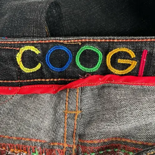 COOGI Straight Leg Black Jeans Size 7