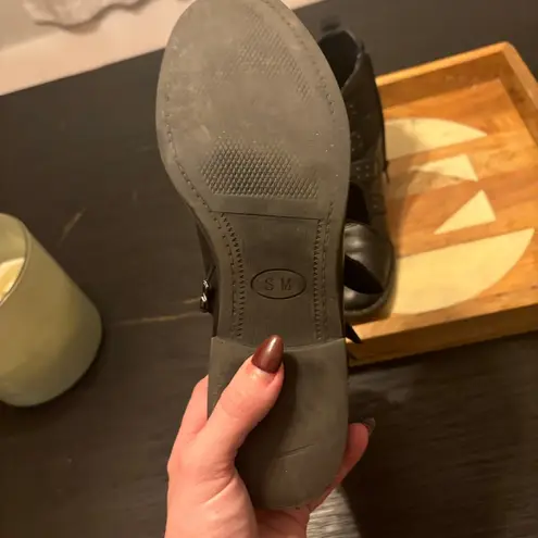 Steve Madden  Women's Short Black Moto Boots