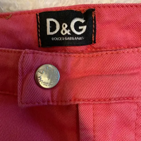 Dolce & Gabbana D&G Pink Jeans
