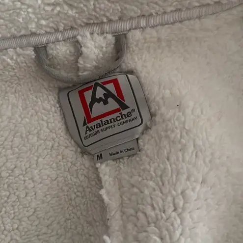 Avalanche Women's Fleece
Lined Full Length Zip Up Jacket EUC