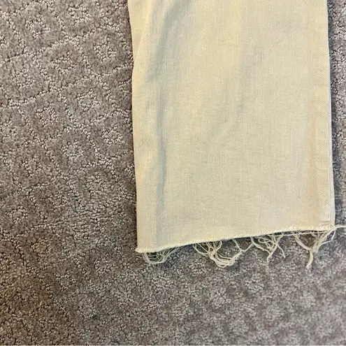 Desigual NWOT Beige Marlon Flared Cropped Jeans, Size 40