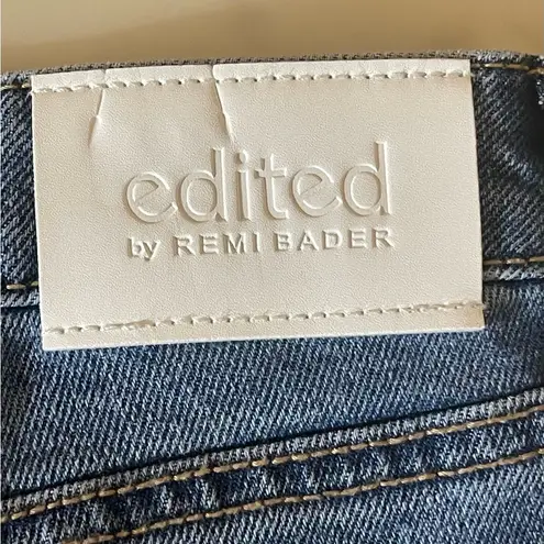 Edikted Edited by Remi Bader Loose Straight High Rise Women’s Size 14 Jeans NWT 32” - Image 4