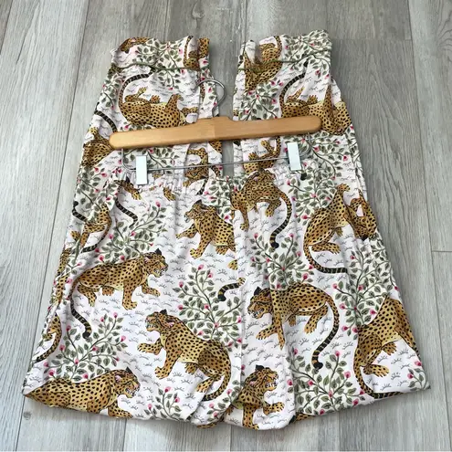 Printfresh Pajama Pants cheetah cotton womens Pink (small) sleep loungewear