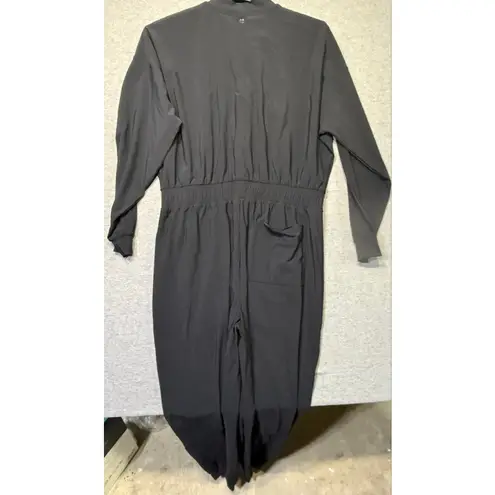 Sweaty Betty Women's Black Long Sleeve Jumpsuit L nwt