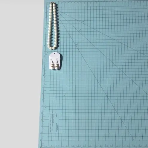 Vintage Coord Bead Necklace Gold