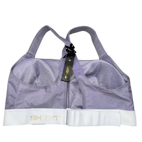 NEW Shefit Lavender Victorious Ultimate Sports Bra size 4 Luxe Purple
