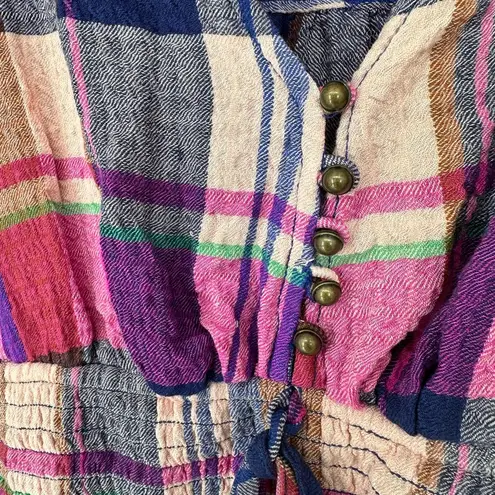 Anthropologie Pilcro Plaid Deep