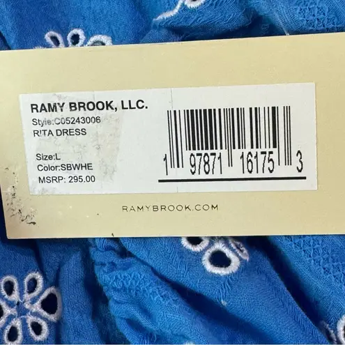 Ramy Brook Rita Cotton Eyelet Minidress