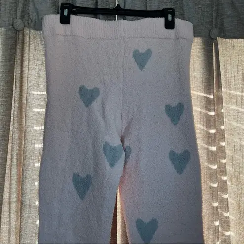 NWT Honeydew Intimates Chenille Pink Glisten Heart Print Jogger Pants Size Large thumbnail 12