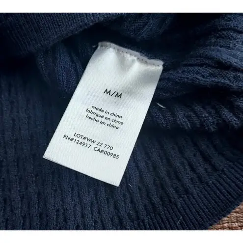 We Wore What NEW Women’s Size Medium Navy Blue Tennis V-Neck Polo Tank Top