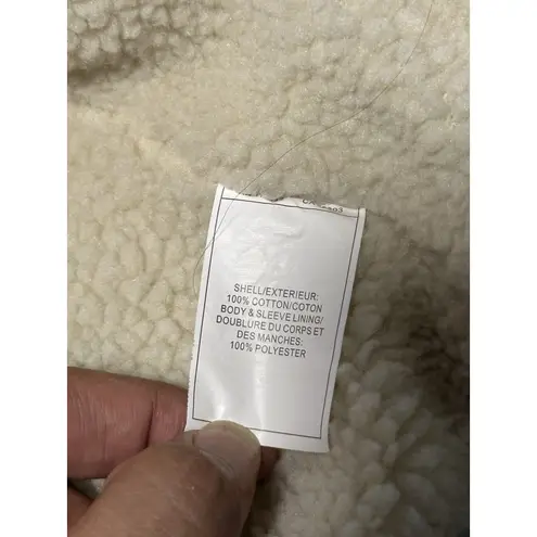 Empyre Light Blue Corduroy Sherpa Lined Jacket Size XS