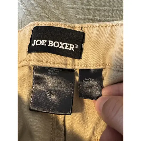 Joe Boxer Vintage Y2k  Women's Beige Shorts Khaki Size‎ 5 Cargo