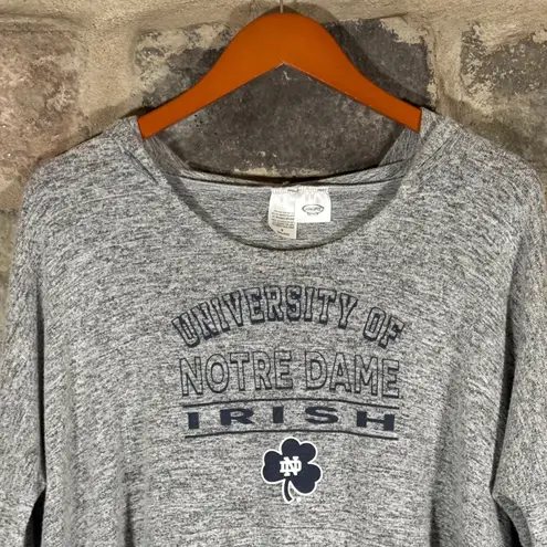 Notre Dame Fighting Irish Concepts Sport Gray Hoodie Pullover Women's Small