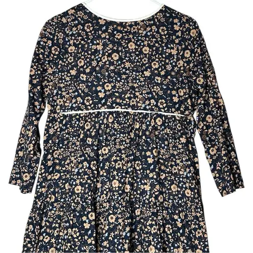 Christy Dawn Paloma Dress Navy Anemone Vine
Size PS