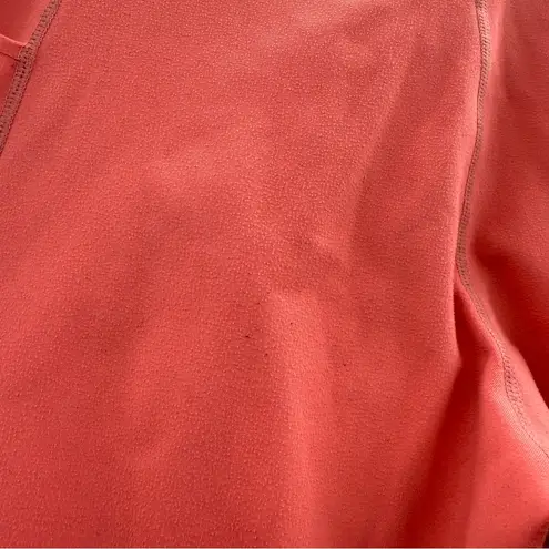 Le Ore Coral Pink High Rise Cropped Pull