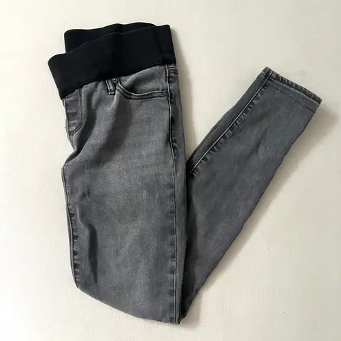 Gap Maternity Gray Denim Jeans Skinny Jeans