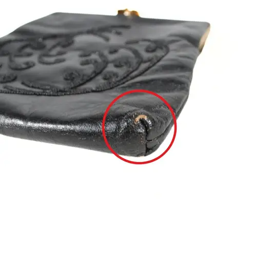 Rare Vintage Walborg Belgium Black Beaded Evening Bag Art Deco