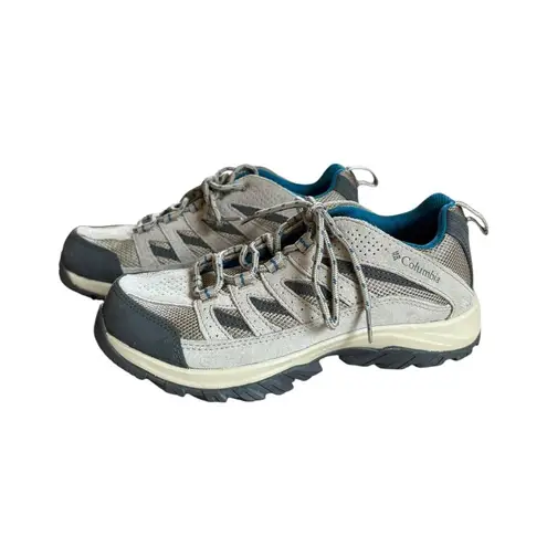 Columbia  Crestwood Walking Shoe Womens Size 8.5 Wide Color Pebble Lagoon
