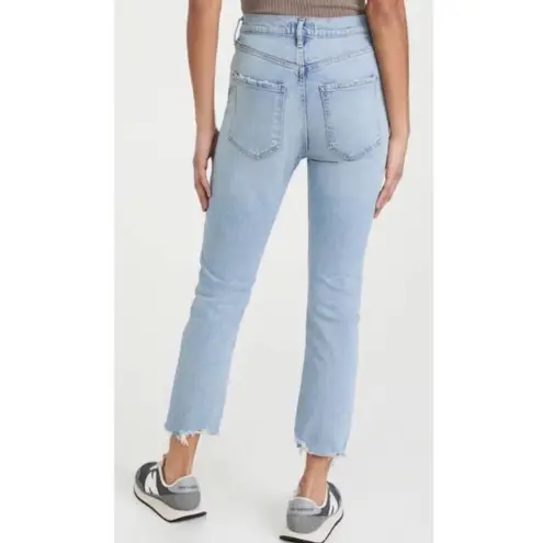 AGOLDE  Riley High Rise Straight Crop Jeans Bitter Size 26