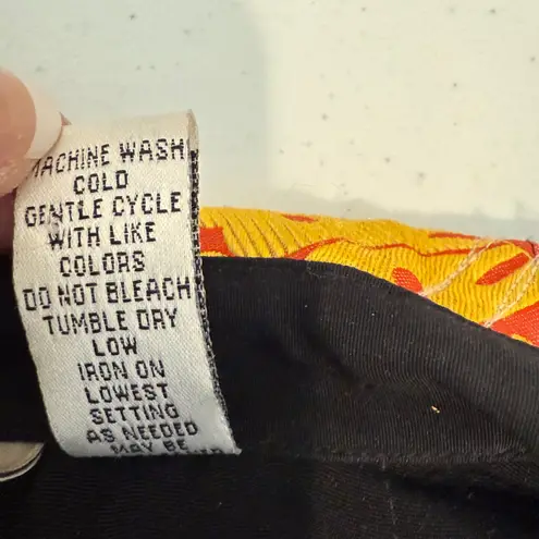 VTG Chico's Design Jacket Black Gray Embroidered Patchwork Art To Wear Size 2 L Size L