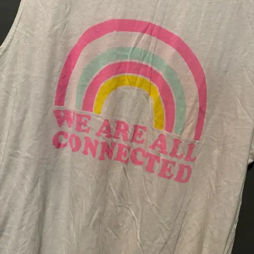 Spiritual Gangster  rainbow we are all connected tank top