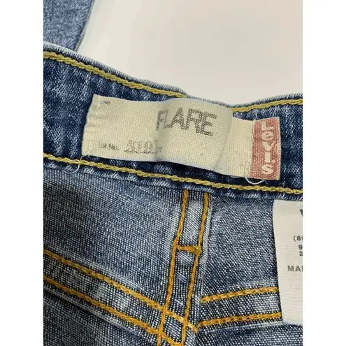 Levi's Levi Strauss Co Womens Denim Jeans Flare Wide Leg Blue Wash Size 11 L