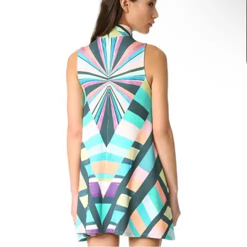 Mara Hoffman  Pastel Prism Swing Mini Dress large