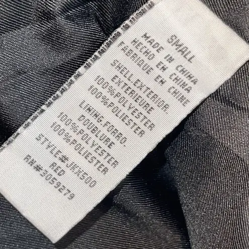 Thread & Supply Moto Jacket Lumberjack Plaid Vintage 1980’s Size Small Red