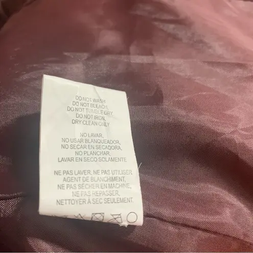 Thread and Supply  Double Breasted Oxblood Peacoat Size Medium