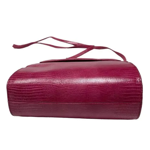 Vintage Etra pink embossed leather barbiecore Crossbody bag, New