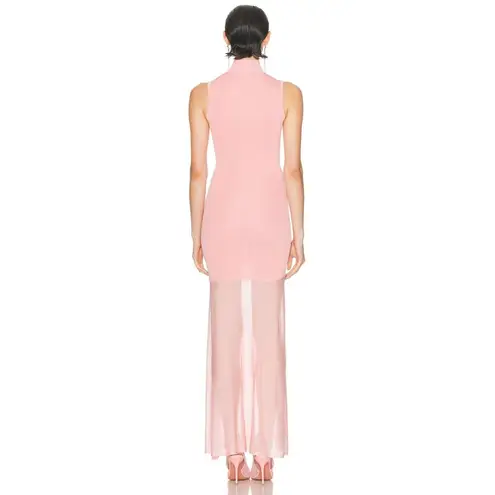 SER.O.YA Amine Knit Maxi Dress in Coral Blush XX