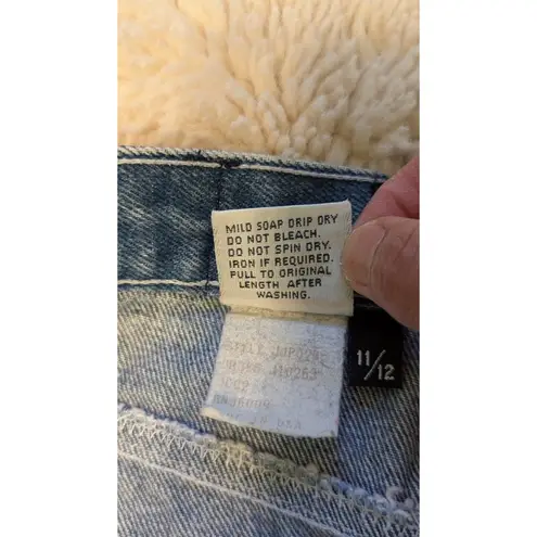 Calvin Klein Women's  Denim Skirt Size 11/12 Blue