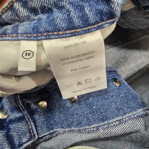 GRLFRND Karolina High Rise Straight Crop in Larchmont