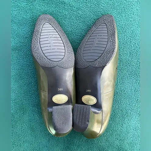 Saint Laurent YVES 🌹Stylish elegant leather shoes