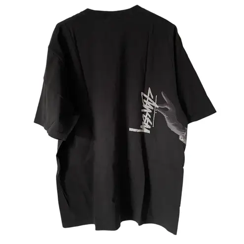 Stüssy Stussy NWTs Lady Paris Pigment Dyed Faded Black Unisex T-Shirt size large