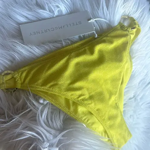 Stella McCartney Ring Detail Glitter Bikini Bottom