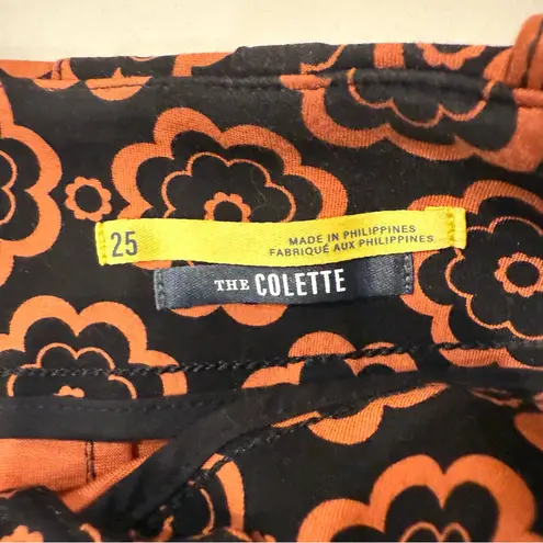 Maeve by Anthropologie The Colette Crop WideLeg Ponte Pants Womens 25 BlackMulti