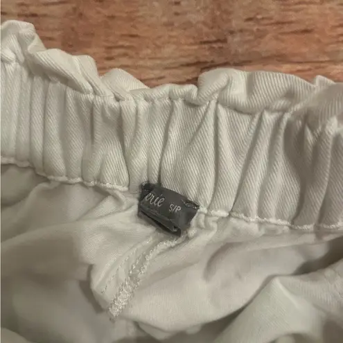 Aerie  White Linen Pull on shirt size small