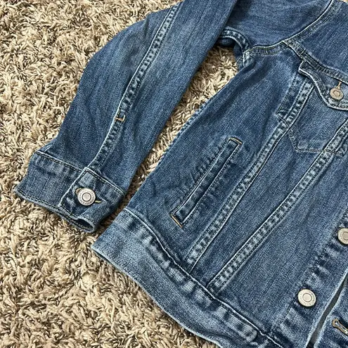 Lucky Brand  The Tomboy Trucket Denim Jean Jacket Sz XS