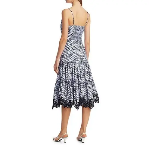 Derek Lam 10 Crosby Samara Eyelet Midi Dress Sz. 4