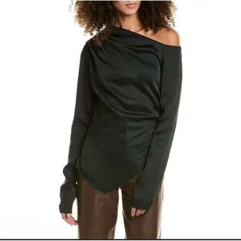 ALC Frank NWT A.L.C. Jaime Off the Shoulder
Asymmetrical Top Black Sz 6 $395