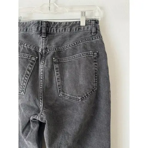 BDG  Black High Rise Mom Jeans Rigid Cotton Goth Classic Women’s Size 25