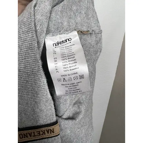 Naketano Gray Sweater Dress