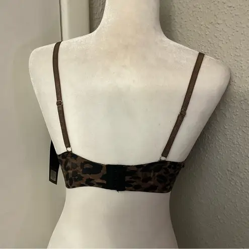 Nine West  Leopard Bra 36C New NWT