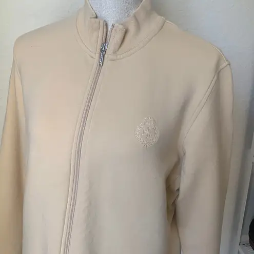 Ralph Lauren LAUREN ACTIVE  Activewear Zip-up Track Jacket - Size Large