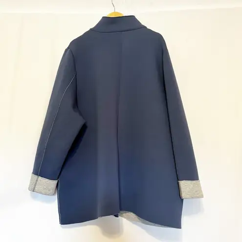 Ulla Popken Full Zip Jacket Blue size 28/30