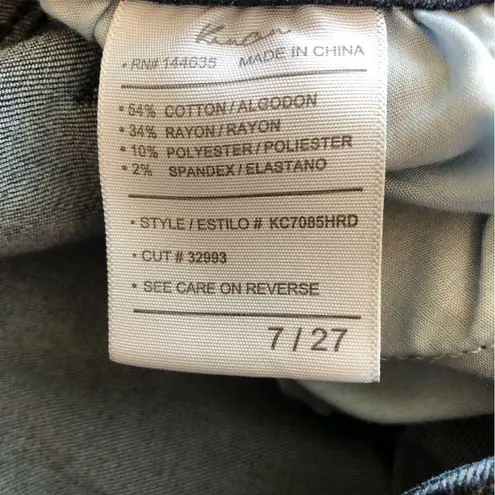 KanCan Dark Wash Skinny Jeans Style KC7085HRD Size 7/27